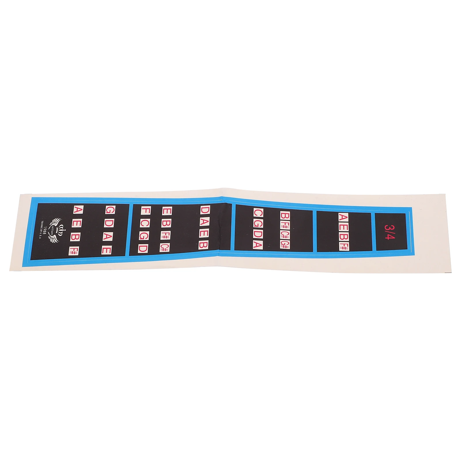 

Fingerboard Stickers Marker Fret Labels Chart for Beginner Violin Markers Tape Tabs