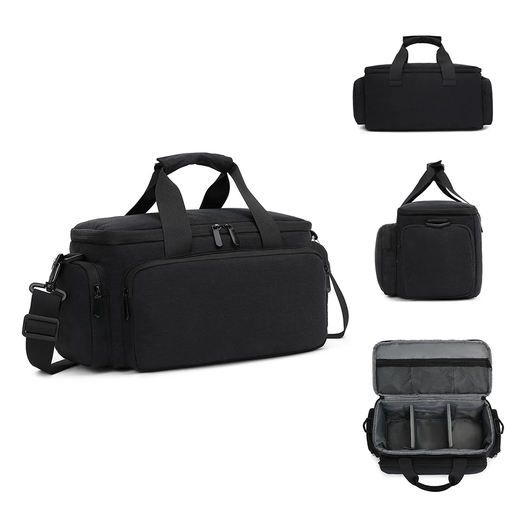 

Travel Camera Shoulder Crossbody Bag waterproof Shock-Proof Camcorder Bag with Removable Dividers Handbags for Women Men