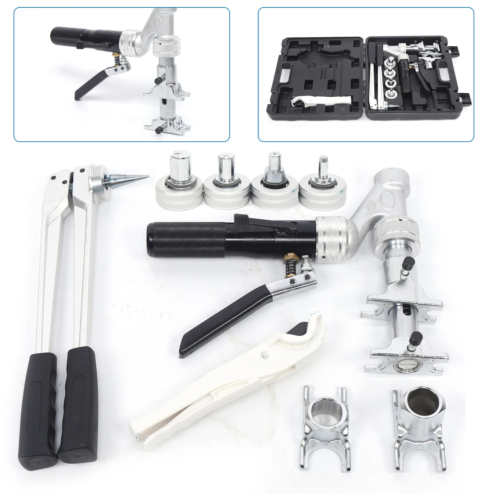 16-32mm Hydraulic Sliding Sleeve Crimping Tool, Aluminium Alloy Press Pliers, Plumbing Fitting Tool for REHAU HIS311