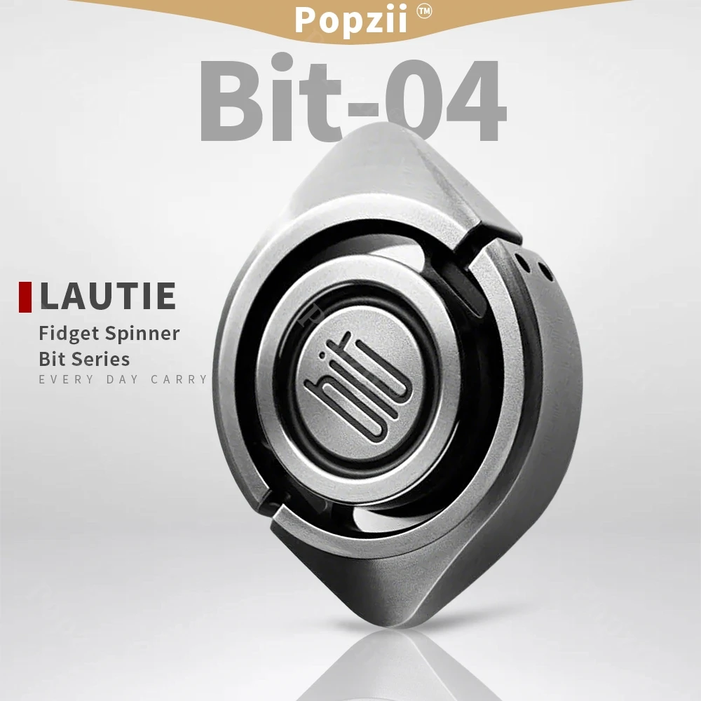 

LAUTIE Bit 04, спиннер, гироскоп на кончике пальца, серия EDC, игрушка для снятия стресса для взрослых, офисные гаджеты для снятия стресса, игрушки-непоседа
