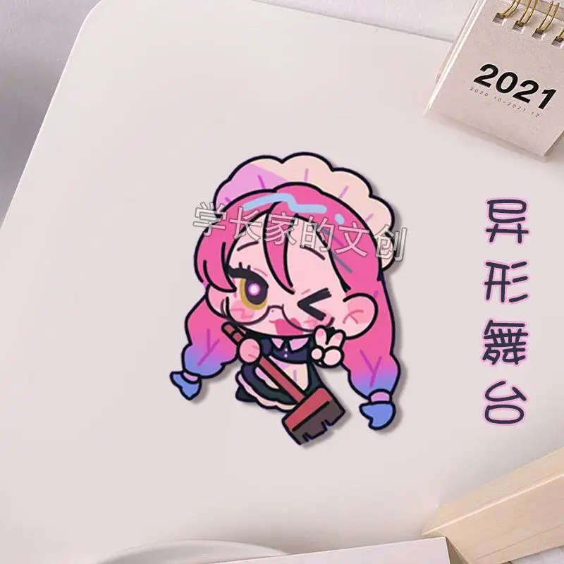 Mizi Sua Ivan Badges Spelden Anime Buitenaardse Toneel Vrouwen Broche Creatieve Mode Koreaanse Komische Figuur Broches Voor Tas Accessorie Geschenken