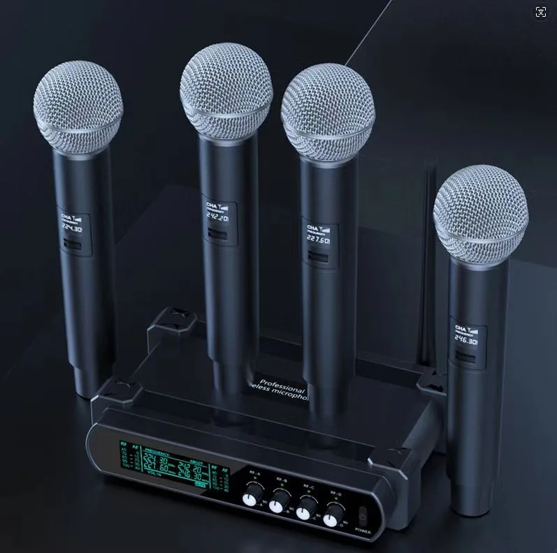 

Беспроводной микрофон U-микрофон «один-четыре», портативные семейные развлечения, КТВ, сценическое представление, свадебное трансграничное специальное предложение