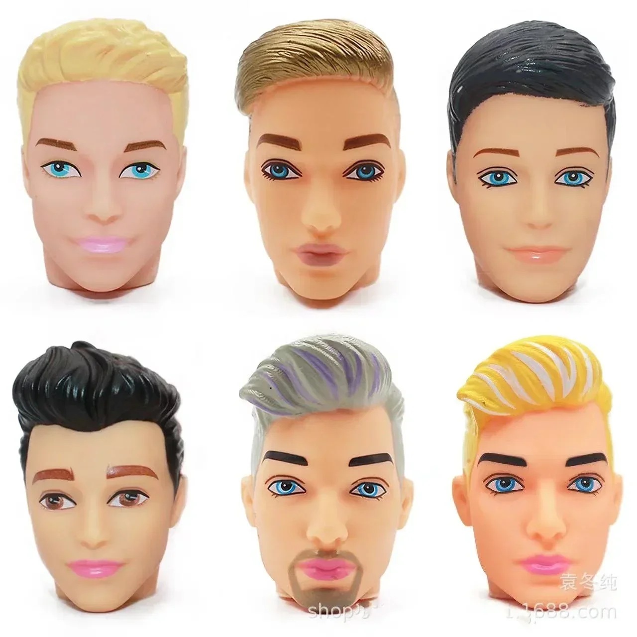 

30cm Ken Doll head Accessories 1/6 head Boyfriend Doll Accessories Girl Dress Up Toys Not Include Body