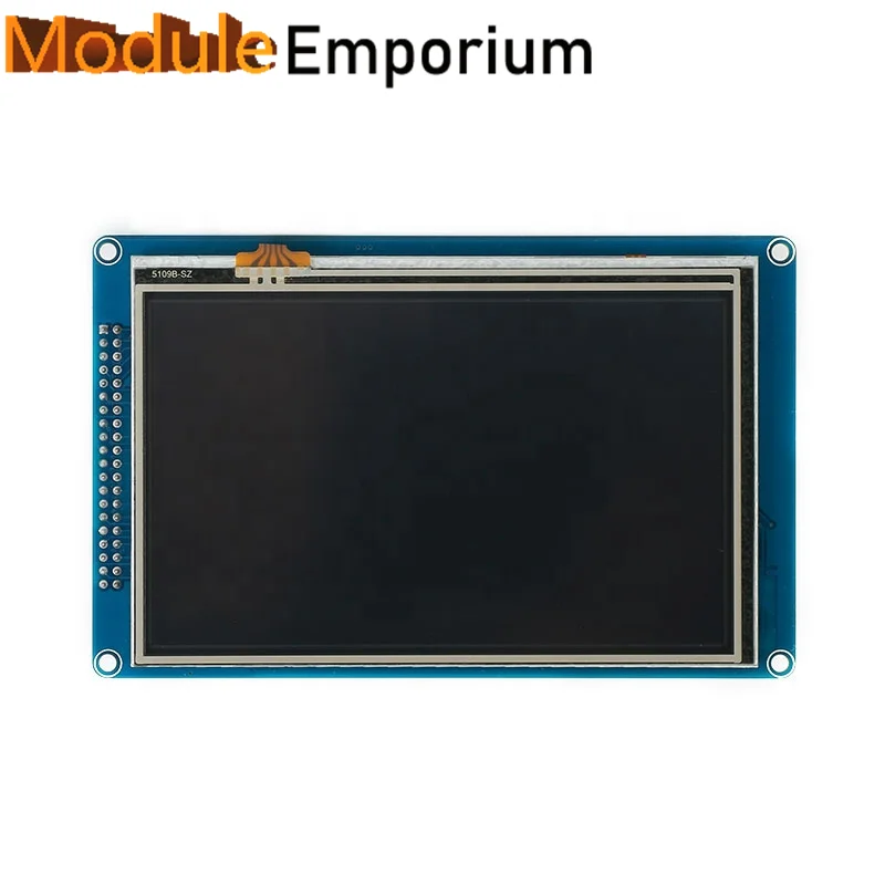 5-calowy sterownik SPI 800X480 51 MCU SSD1963 Kolorowy rezystancyjny ekran dotykowy TFT Moduł wyświetlacza LCD
