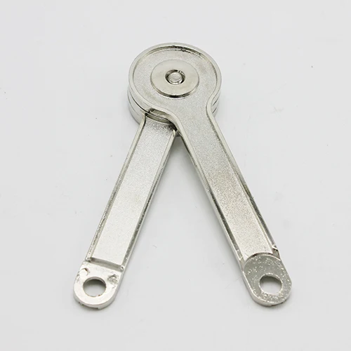 Accesorios de hardware OEM RV Material dorado cromado No es fácil de oxidar Varilla de soporte de puerta abatible para gabinete RV y caravana