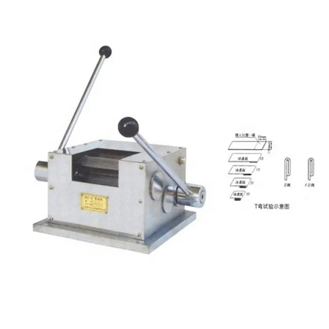 ISO 17132  T-Bending Test instrument T Bend Bar Folder T Bend Tester Test machine for coating