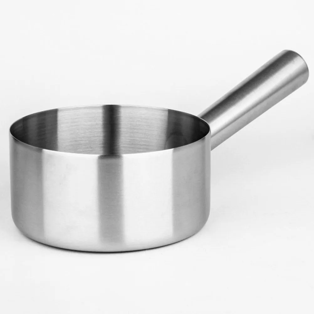 Stainless Steel Water Bailer Scoop with Long Handle – Rustproof, Easy-Clean & Reusable for Kitchen, Bathroom, Garden