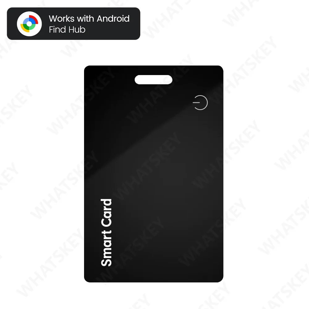 Ultradunne Global GPS Android Tracker Card draadloos opladen Waterdichte Smart Wallet Tracker Card met Google Find My Device App
