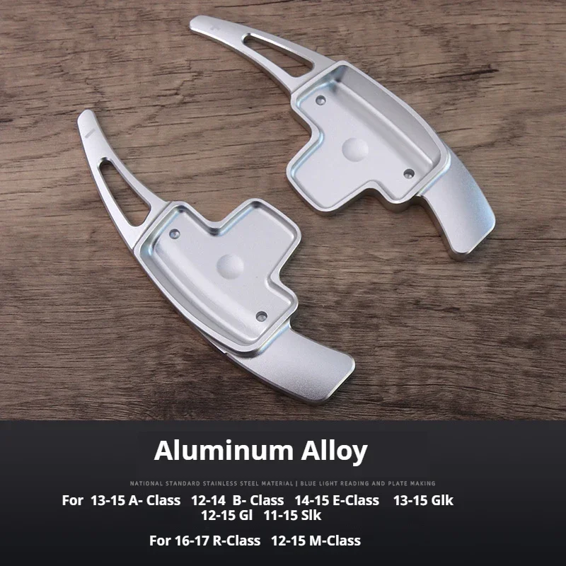 

For Mercedes Benz A B E GLK GL SLK R M Paddle Shifters Accessories Aluminum Alloy Steering Wheel Shift Paddle Blade Extension