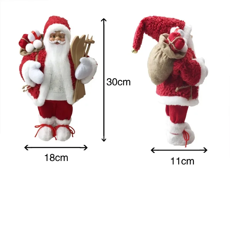 크리스마스 인형 장식품 메리 크리스마스 장식 홈 테이블 장식 새해 2024 크리스마스 선물 크리스마스 장식품 크리스마스 트리