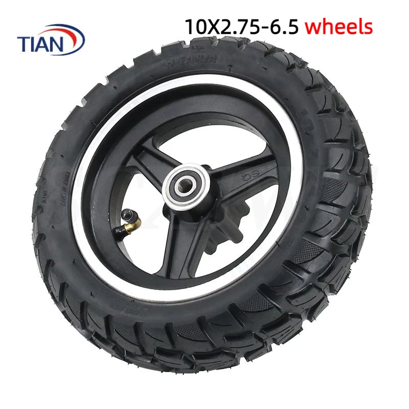 

10-дюймовое колесо для электрического скутера Kugoo Kukirin G3 10x2,75-6,5, замена колеса бескамерной шины