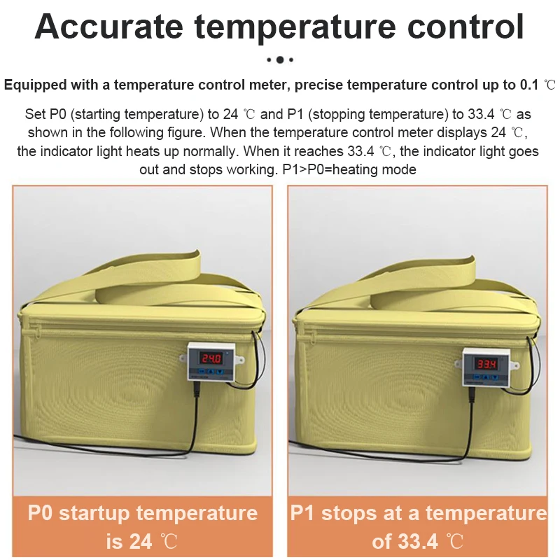 Bread Dough Fermentation Box Yogurt Maker Temperature Adjustable Rice Wine Natto Fermenting Machine Raising Proofer Meals Heater