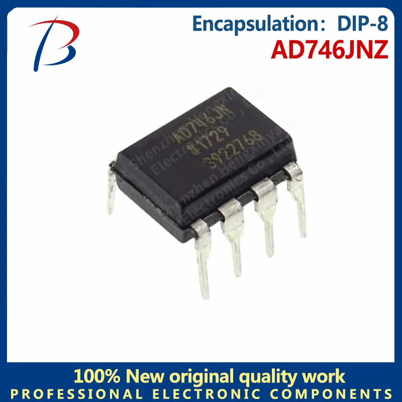 10PCS AD746JNZ silk screen AD746JN in-line DIP-8 operational amplifier