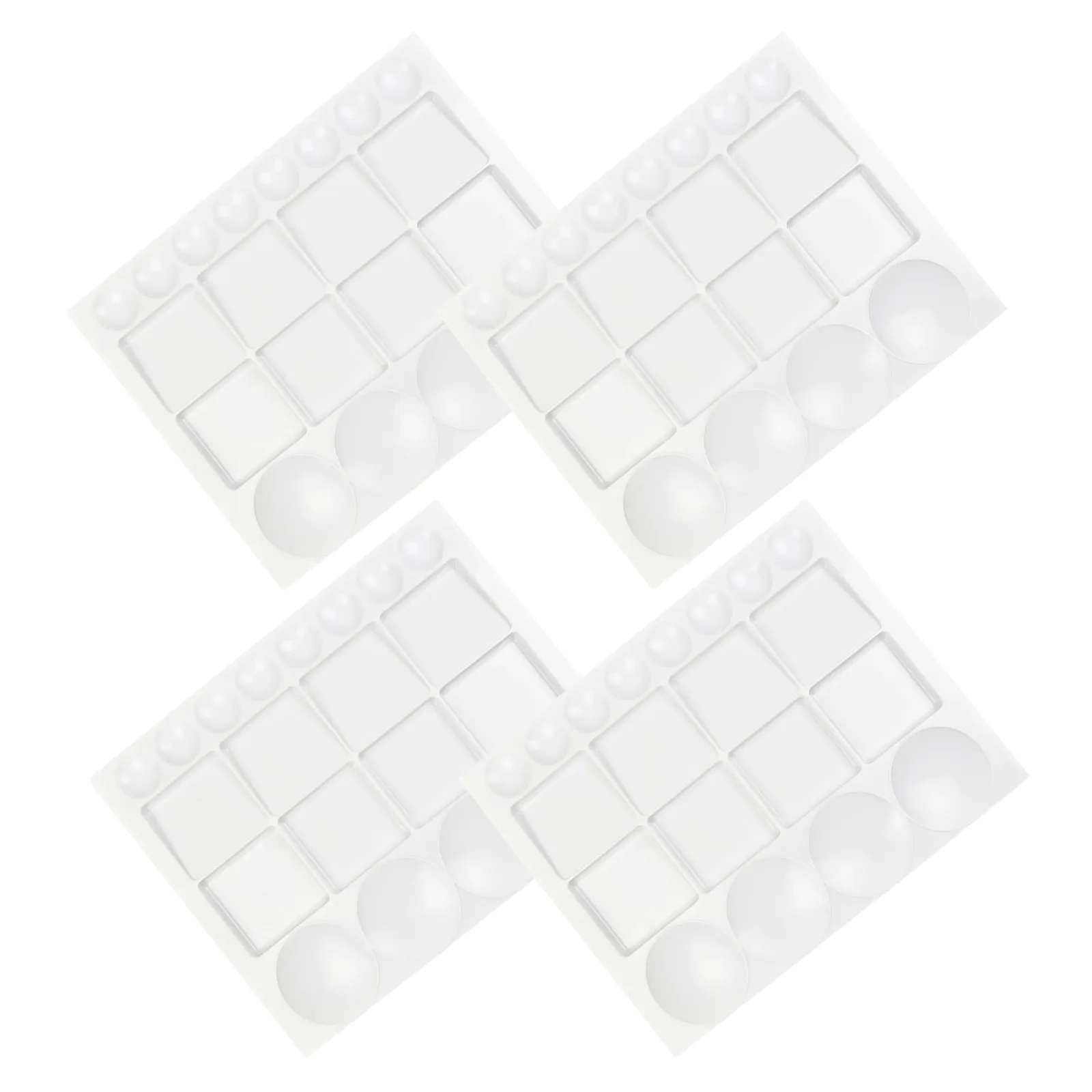 4pcs-plastic-paint-palettes-rectangular-multicompartment-mixing-tray-reusable-washable-for-watercolor-gouache-acrylic-oil