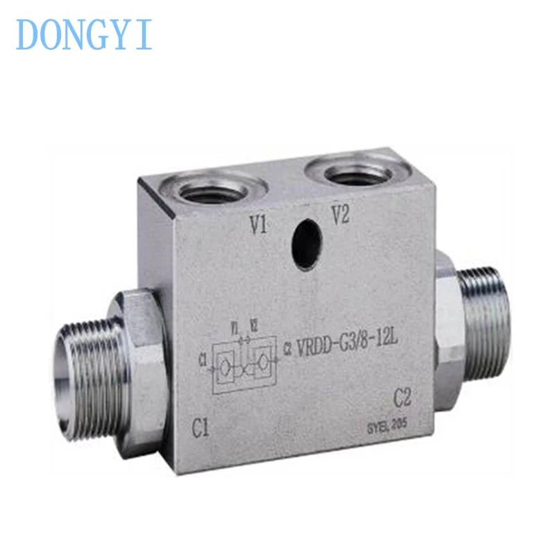 

Тип трубы Двунаправленный гидравлический удерживающий клапан давления VRDD VRDD-G1/4-12L VRDD-G3/8-12L VRDD-G3/8-15L VRDD-G1/2-18L