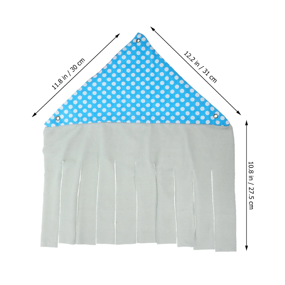 

2Pcs Small Hideout Tent, Cute Guinea Pig Hideaway for Cage, Dual Function Sleeping Play Area for Hamster Rat