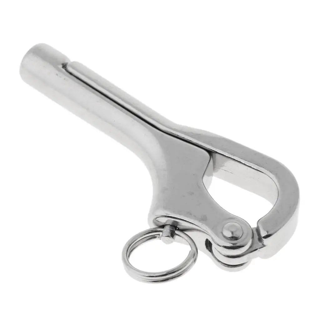 Hook with Internal Thread Stainless Steel Wire Rope Snap Hook