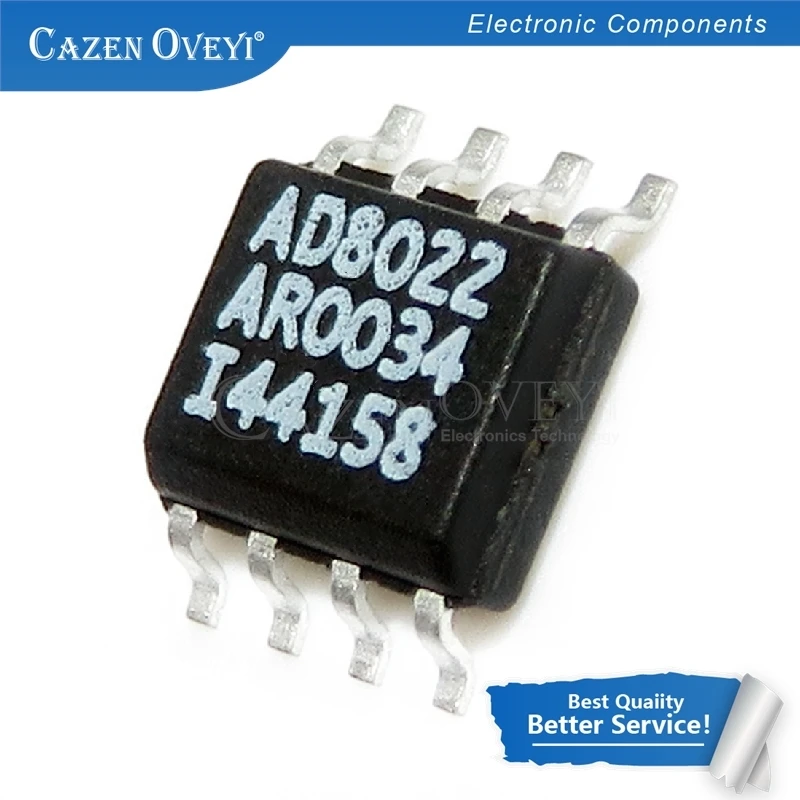 10pcs/lot AD8022ARZ AD8022 SOP-8 Operational Amplifier original authentic In Stock