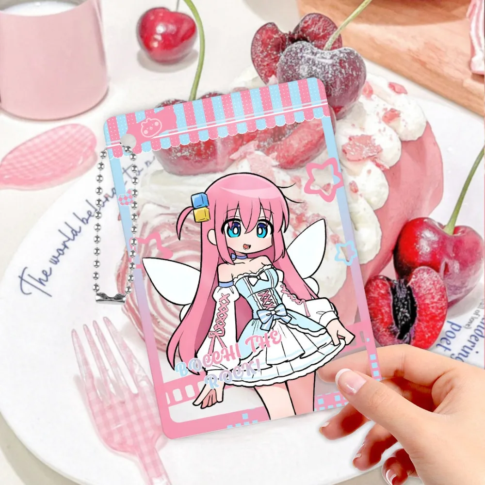 

BOCCHI THE ROCK! Transparent Card Gotoh Hitori Yamada Ryo Anime Peripherals Cute Fashion Delicate Group Photo Card Collectibles