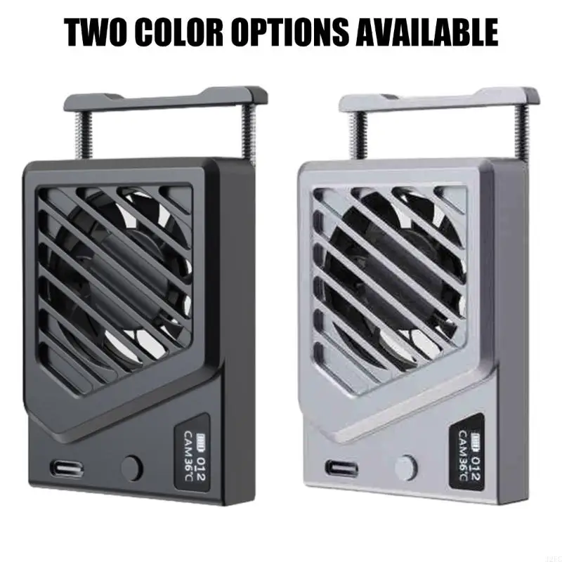 

J2FC Camera Cooling Fan Black Adjustable Intelligent with Type C Charging Port