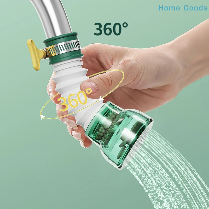 

Universal 360 Rotation Faucet Bubbler Swivel Water Saving Economizer Head Shower Kitchen Faucet Nozzle Adapter Sink Accessories