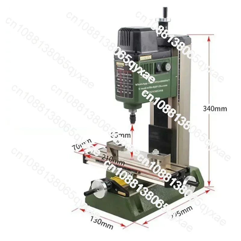220 В 100 Вт PROXXON Мини-фрезерный станок MF70 Настольный сверлильный станок Деревообрабатывающий токарный станок