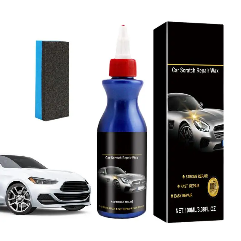 Car Scratch Agent Scratch Repair Tool Sponge Repair Polishing Wax Anti-scratch Auto Parts 100ml No harm to The Original Paint