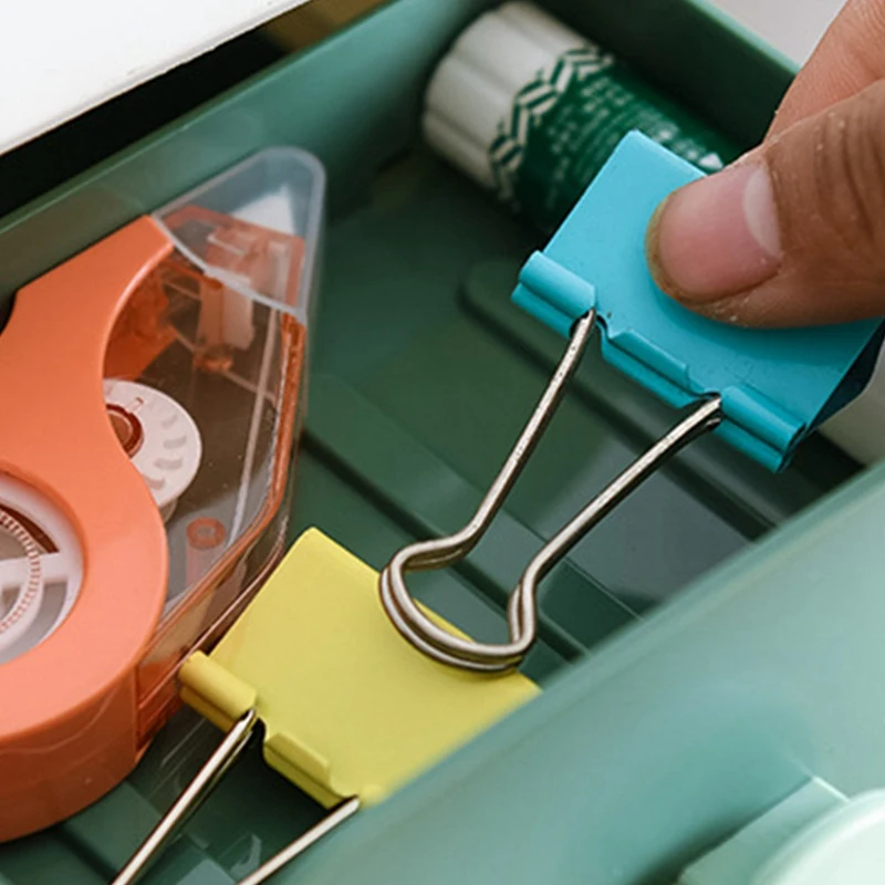 Portasapone a doppio strato montato a parete Portasapone di scarico Scatola portaoggetti per bagno Accessori per il bagno di casa