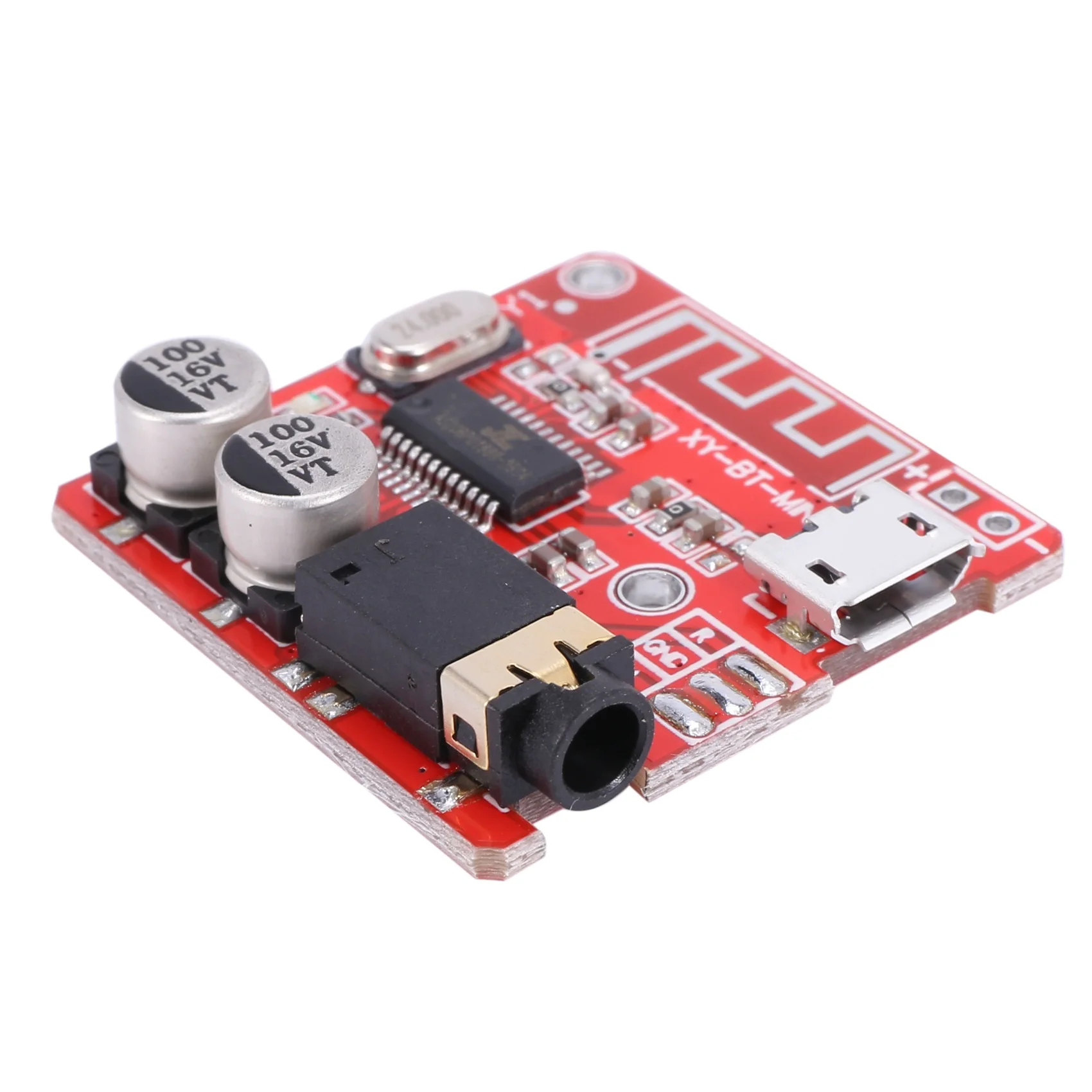 Placa decodificadora Bluetooth MP3, amplificador de Audio sin pérdidas para altavoz de coche, módulo receptor estéreo de circuito Bluetooth 4,1 modificado