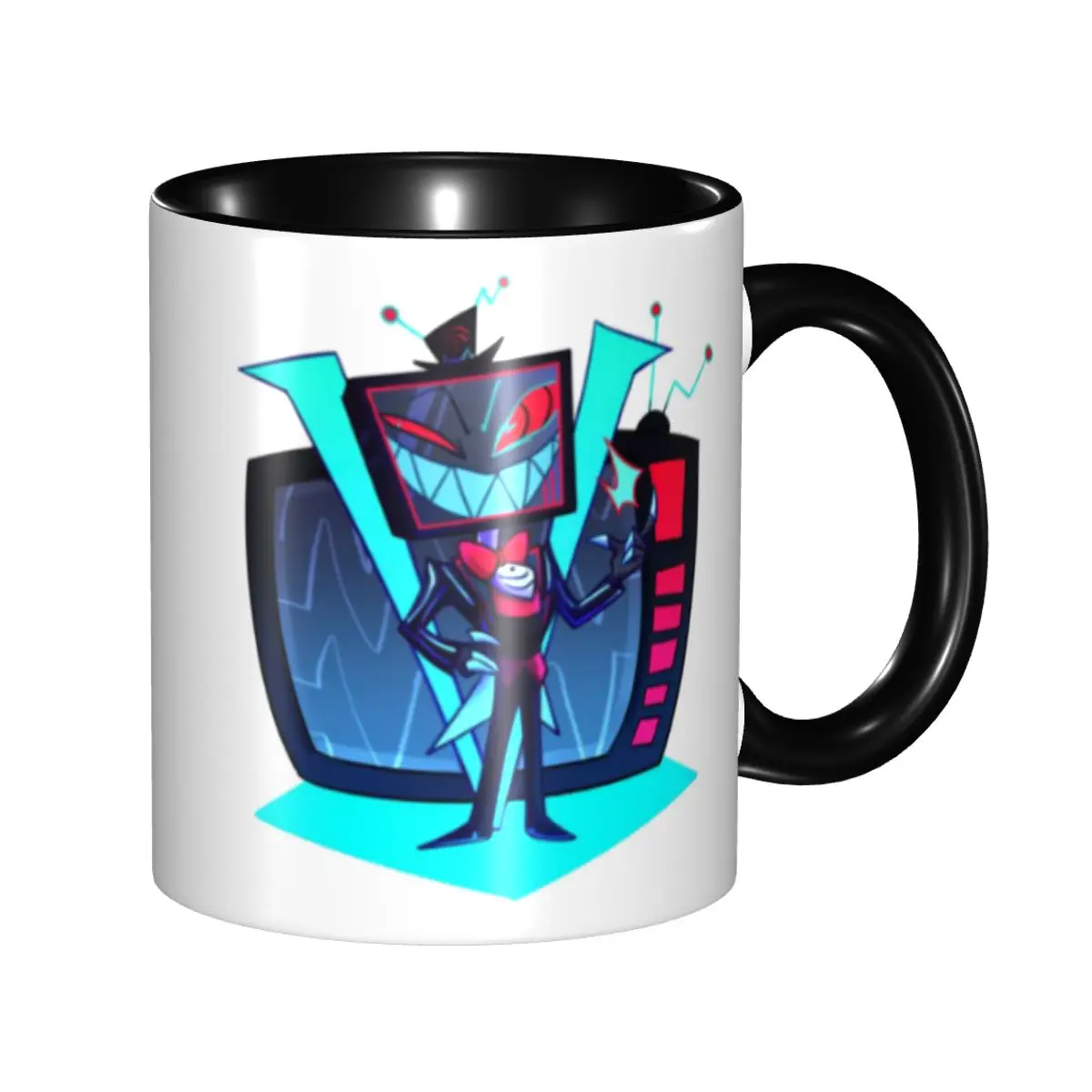 

Custom Hazbins Anime Animation Hotel Vox Mugs DIY Ceramic Milk Tea Coffee Cups