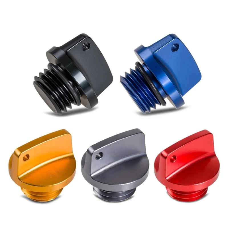 

Colorful Oil Filler Caps Compact- Size Oil Drain Plug Aluminum Oil Filler Caps Plugs Covers Used for CB-R 250RR