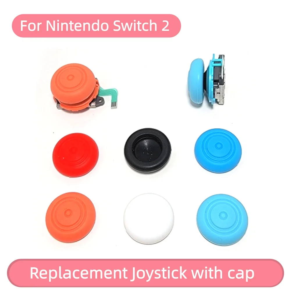 For Nintendo Switch 2 Controller Joy-Con Joystick or Rocker Cover SN2 Silicone Rubber Protective Skin Joystick Grips Cap