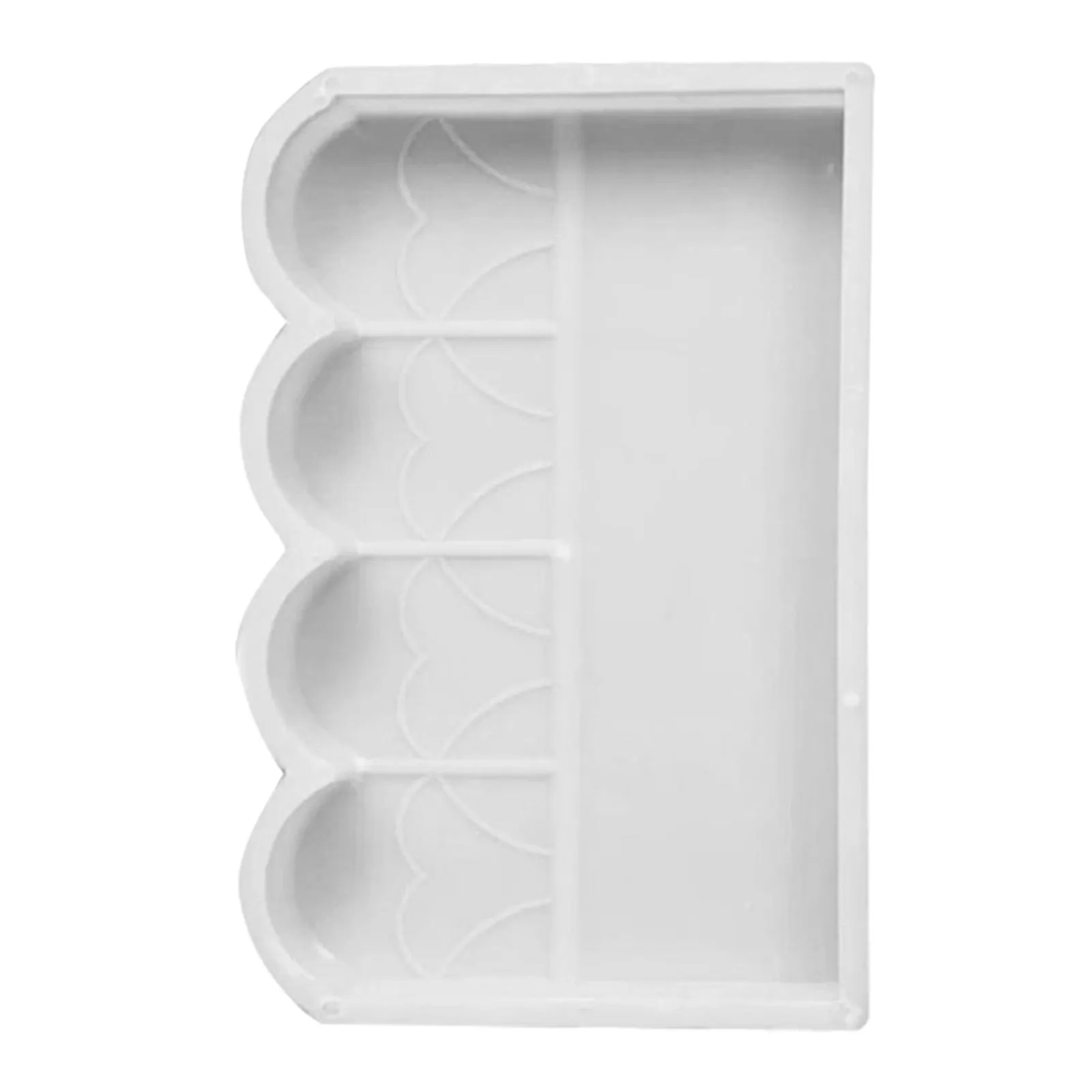 1Pcs Plastic Fence Mold DIY Courtyard Fence Mould Cement Concrete Brick Mould for Garden Rail Outdoor