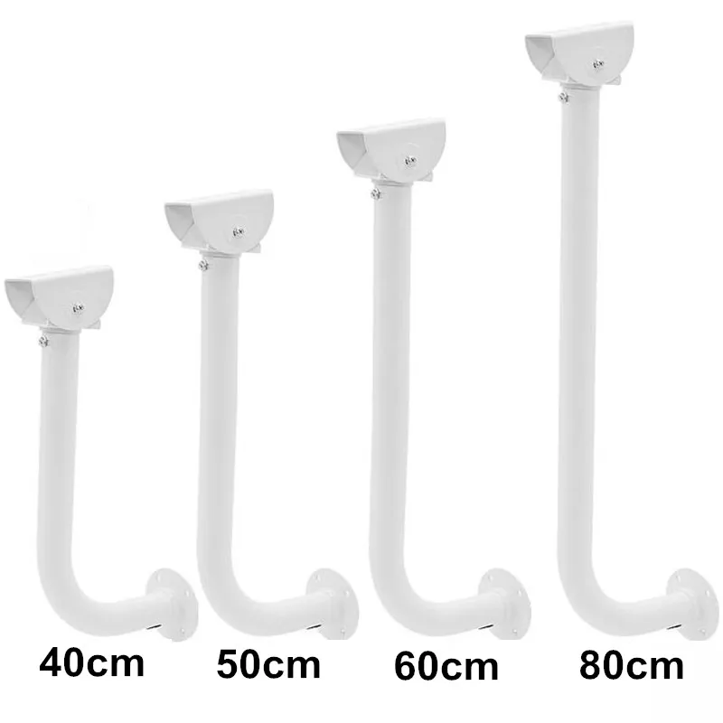 

L-shaped Monitoring Wall Bracket Outdoor Pole Lengthened Aluminum Alloy Duckbill Thickened Elbow CCTV Camera Wall Mount Bracket