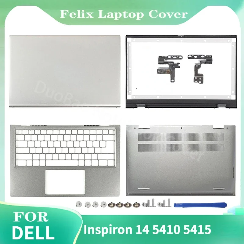 

For Dell Inspiron 14 5410 5415 Laptop LCD Back Cover/Front Bezel/Palm rest/Bottom Case/Rear Lid Top Case/Hinge 0CYT45 06M9P2