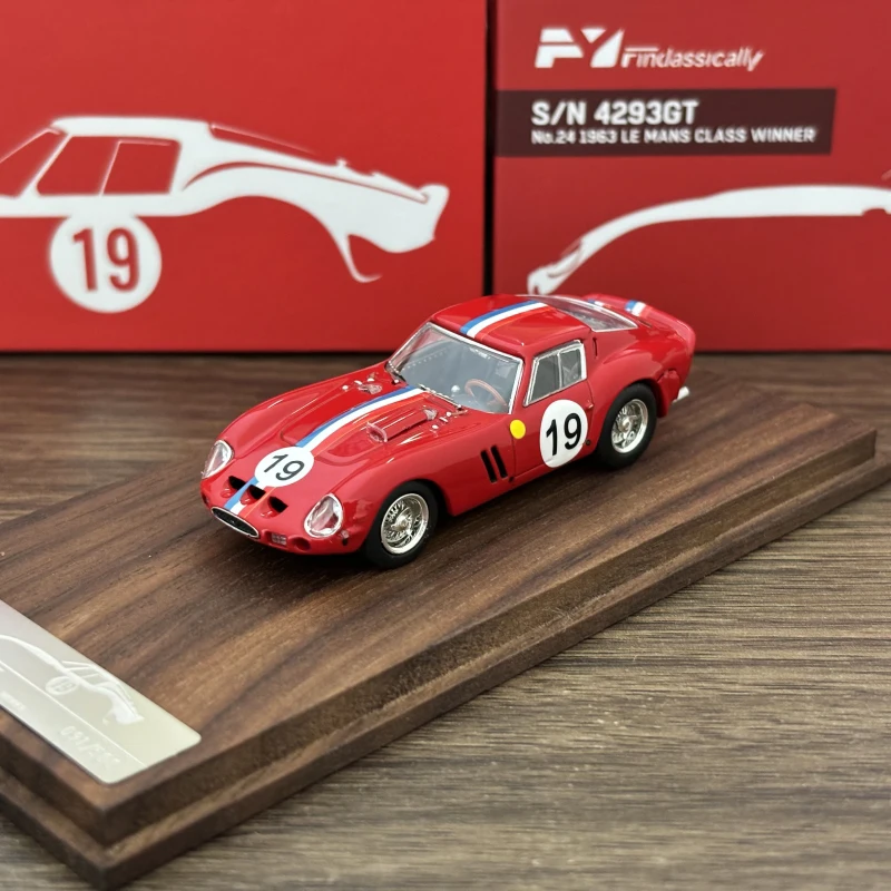 Newly Stocks Findclassically 1:64 250GTO Red 19# 24# Color Diecast Model Car In 2024