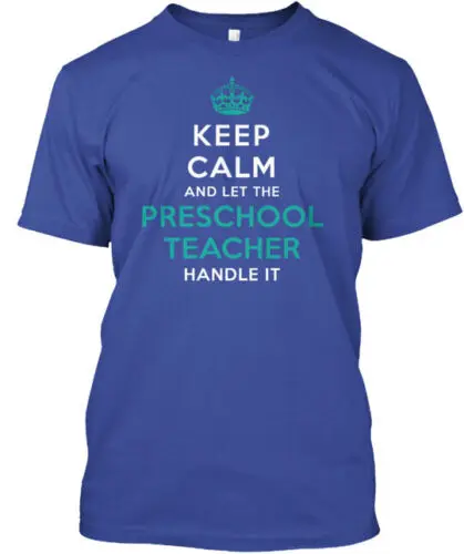

Preschool Teacher T-Shirt Made in the USA Size S to 5XL