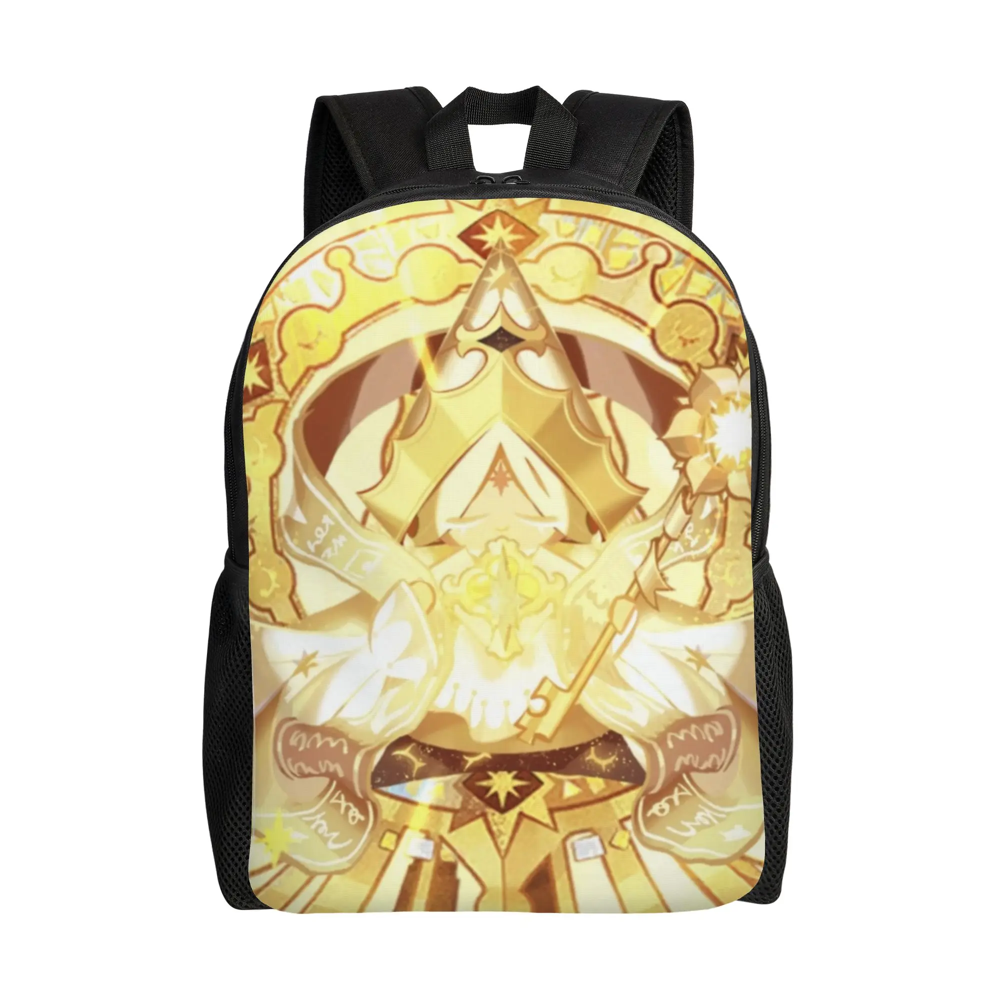 

Compassionate Pure Vanilla Casual Backpack with Pocket High School Hiking Cookie Run Kingdom Daypack for Men Women Canvas Bags