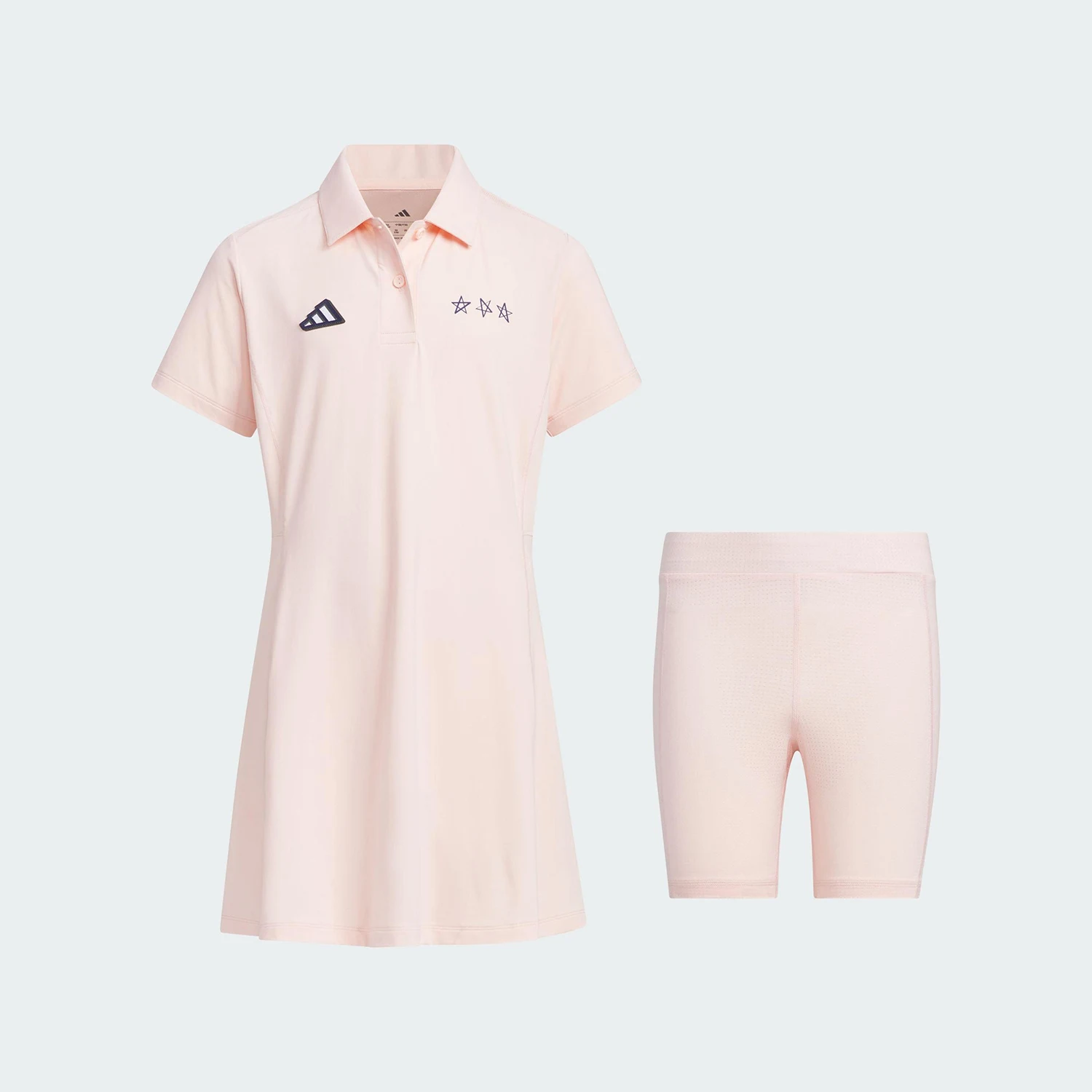 Adidas genuine comfortable summer children's sports training collar set JM3421