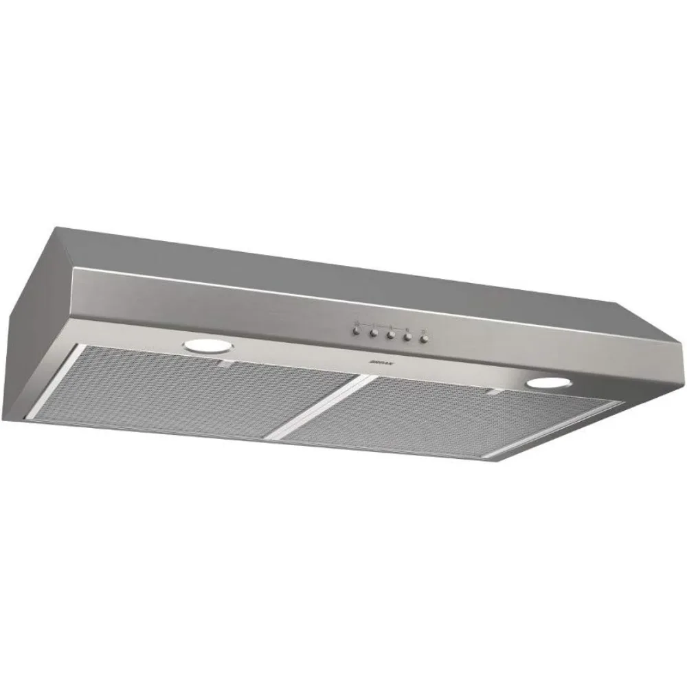 

Three-Speed Glacier Under-Cabinet Range Hood with LED Lights ADA Capable, 1.5 Sones, 375 Max Blower CFM, 30-Inch