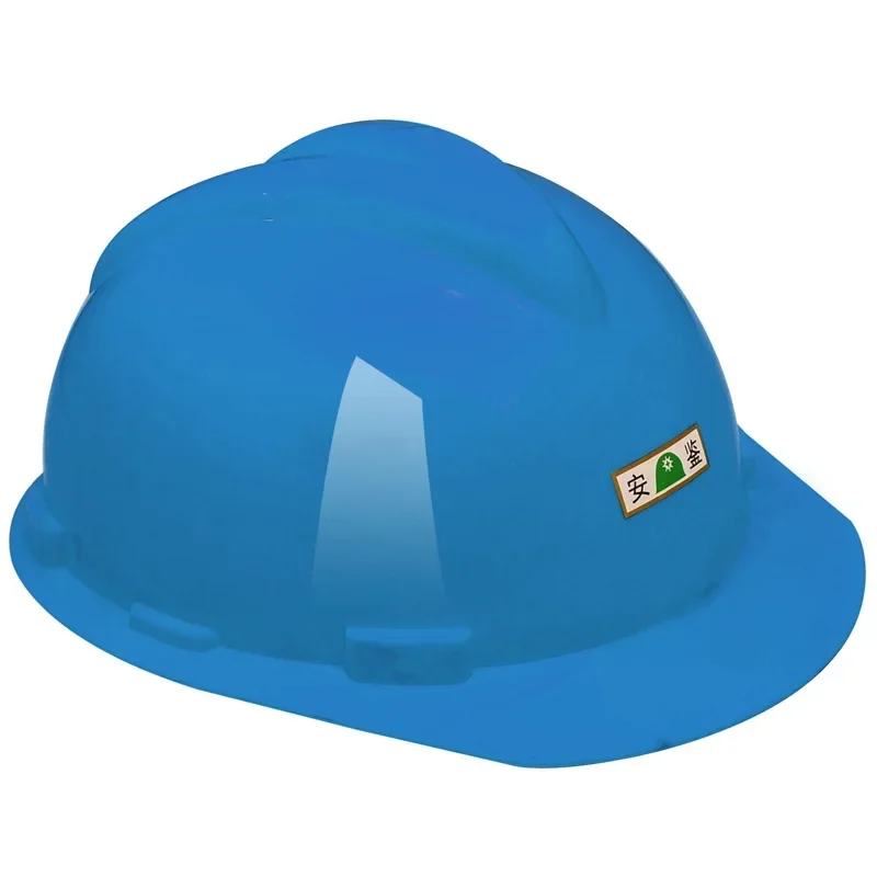 Safety Helmet Construction Workers Safety Helmets Sunshade Custom HD PE ABS National Standard Breathable Multiple Color Sale