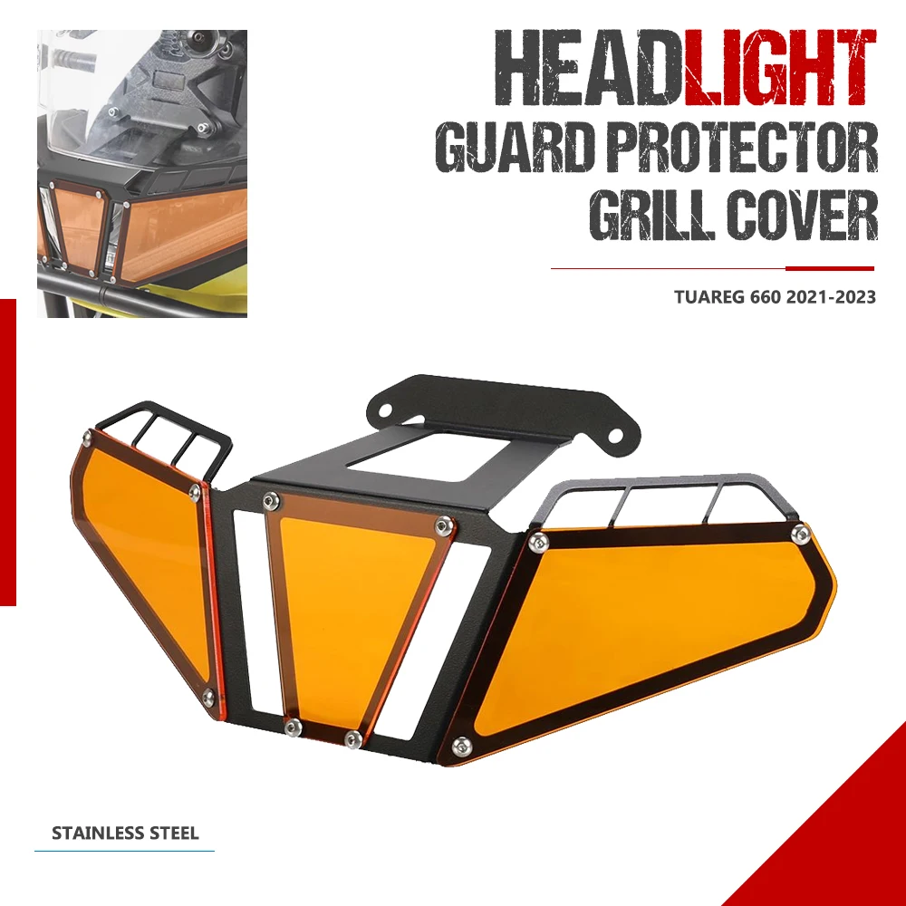 

Headlight Lens Shell Guard Cover FOR Aprilia TUAREG 660 TUAREG660 2021 2020 2023 Headlamp Head Light Lampshade Lens Plexiglass