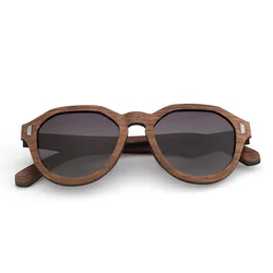 Fashion Oversize Wood Polarized Sunglasses For Men/Women 100% Handmade Wooden Frame