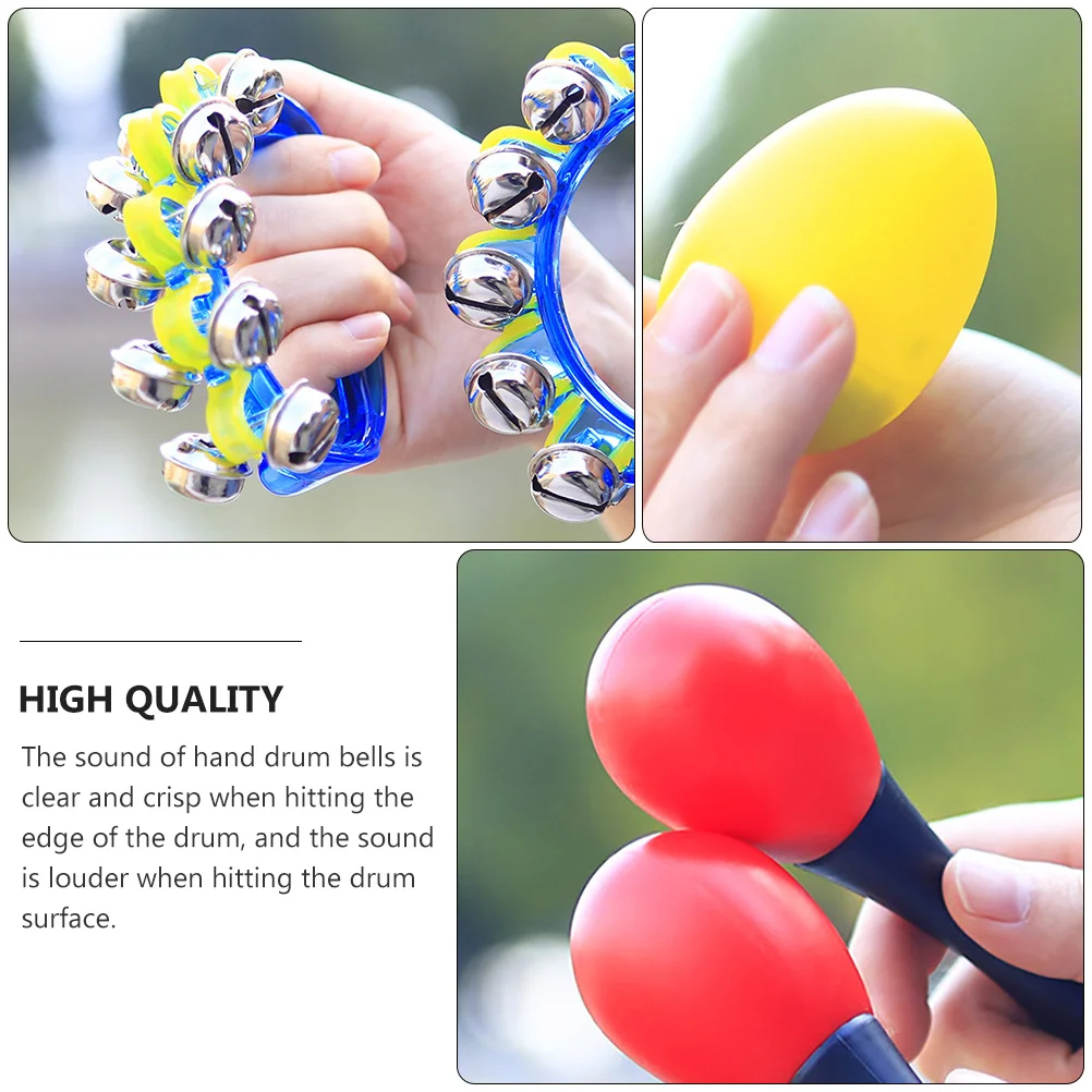 5 Pcs/set Orff Instrument Baby Rattles Toy Infant Plaything Kids Music Toys Musical Instruments