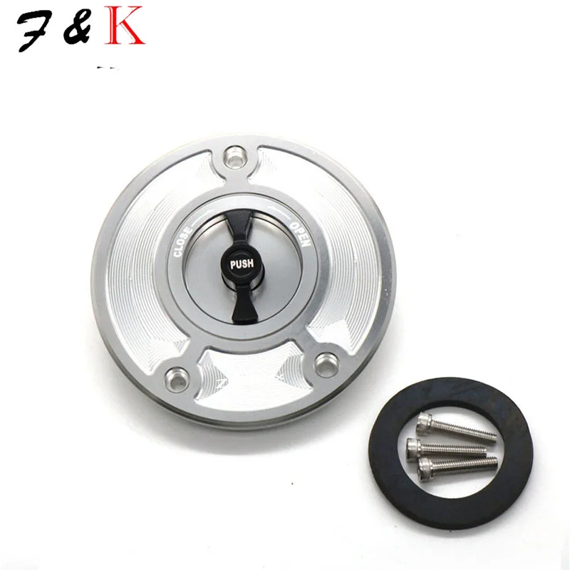 Motorcycle Accessories New For KAWASAKI Z1000SX Z1000R Z1000 Z1000 SX R CNC Fuel Tank Cap Keyless Oil Gas Cover