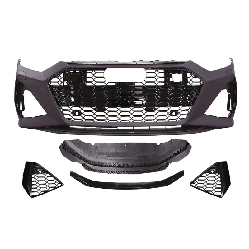 

High Quality Auto Body Kit for A7 Upgrade To RS7 1:1 PP Material 2019-2020 Body Kit Front Bumper with Honeycomb Grille