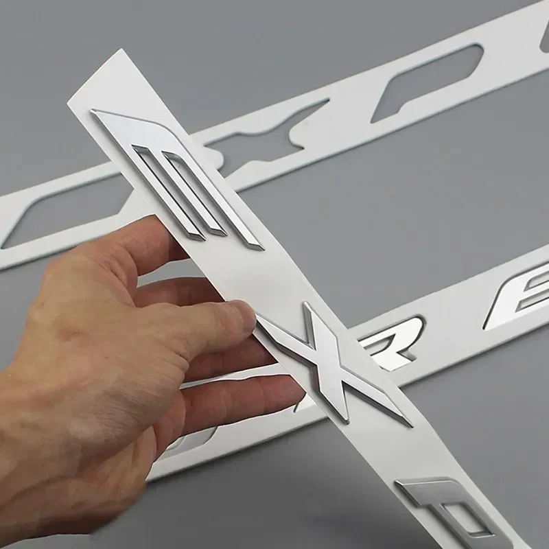 Chrome Black 3D ABS EXPLORER Letters Car Front Hood Bonnet Emblem Badge Sticker Car Styling Accessories
