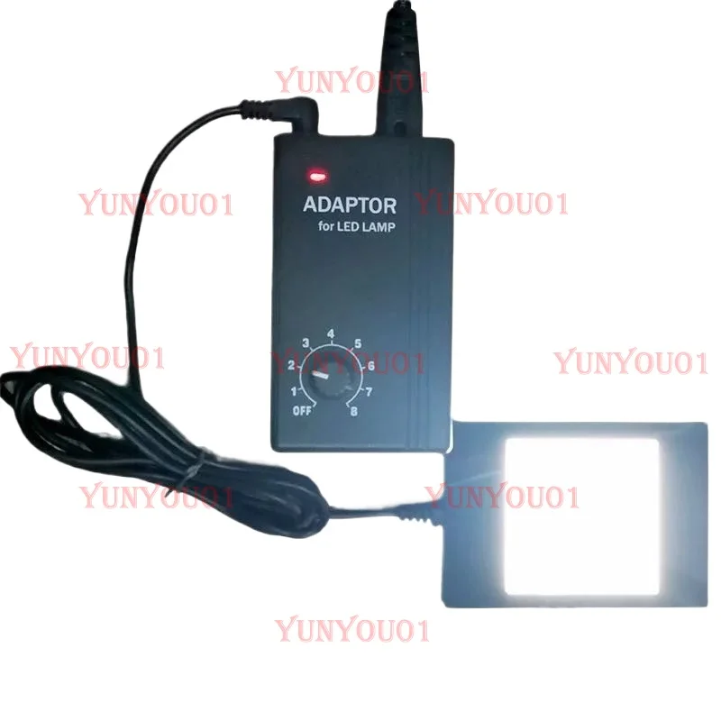 

Flat Lighting Adjustable Brightness Treasure Identification and Repair Mirror Microscope Professional Mirror Microscope