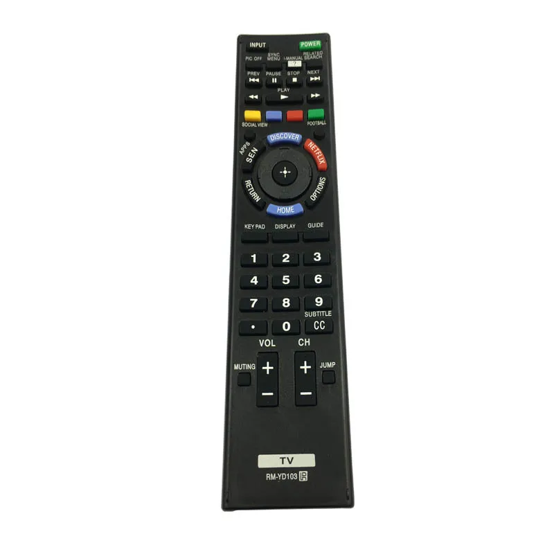 Remote Control RM‑YD103 for Sony Bravia TV KDL‑32W700B KDL‑40W600B KDL‑48W600B KDL‑60W630B Replace RM‑YD102 Infrared Controller