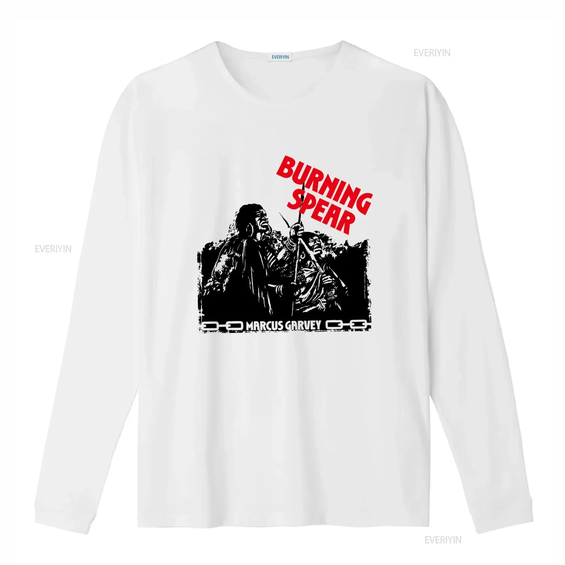 Marcus Garvey Burning Spear Winston Rodney OD Calling Rastafari Classic T Shirt vintage Washed Comfortable homme Versatile